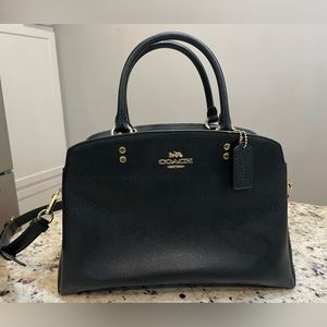 Coach Lillie Carryall Satchel: Black
